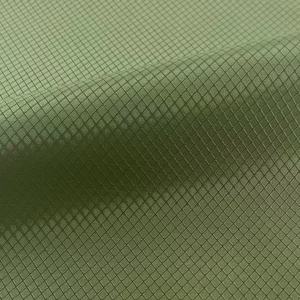 <span class=keywords><strong>210D</strong></span> diamant motif <span class=keywords><strong>Ripstop</strong></span> tissé 100% <span class=keywords><strong>Nylon</strong></span> PU enduit tissu pour vêtements de sport sacs à dos valises pour filles - Product Image 2