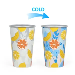 Best price of aluminium color changing cups color changing cold cups Subzero discoloration from china supplier