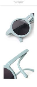 Children <b>Foldable</b> <b>Sunglasses</b> Bulk Fashion <b>Foldable</b> Glasses for Baby kids and Infants Outdoor Glasses - Product Image 2