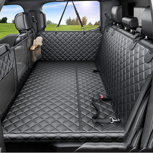 Protector de Asiento para Perros, Hamaca para Mascotas en el Asiento Trasero del Coche, Extensor de Cama para Perros, Protector de Asiento Impermeable Negro, Tamaño Universal - Product Image 1