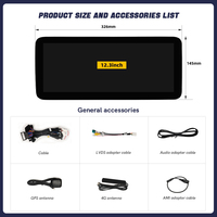 Système audio multimédia pour voiture Android 13 ZHL12.3 pouces pour Mercedes Benz Classe C W205 AMG C300 2015 - 2018 avec écran Carplay