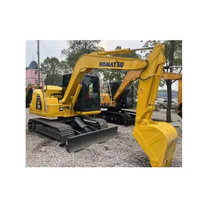 Escavadeiras usadas de baixo preço komatsu pc70-8 pc78-6 pc56-7 pc60-8 mini escavadeira usada komatsu pc70 mini escavadeira de 7 toneladas