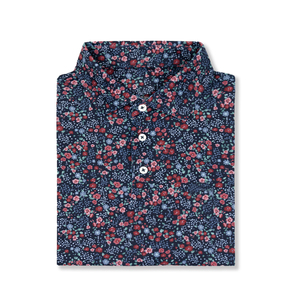 Camiseta Polo de Golf con Diseño Personalizado, Bordado con Logotipo, Uniforme de Spandex y Poliéster de Alta Calidad con Estampado Floral - Product Image 2