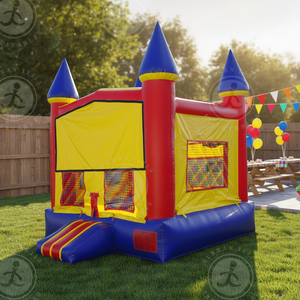 สันสปอร์ต ลดราคาพิเศษ บ้านลมเป่าลมสำหรับเด็กเล่น แบบมีสไลเดอร์ กระโดดเล่น<span class=keywords><strong>น้ำ</strong></span> ขนาด 370x370x232 ซม. รองรับ<span class=keywords><strong>น้ำ</strong></span>หนักได้ 135 กก. สำหรับ 3 คน - Product Image 3