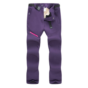 Pantalones de <span class=keywords><strong>Senderismo</strong></span> para Hombre y <span class=keywords><strong>Mujer</strong></span>, Ligeros, de Cintura Media, de Secado Rápido, Transpirables, con Forro <span class=keywords><strong>Desmontable</strong></span> de Lana de Cordero Gruesa - Product Image 6