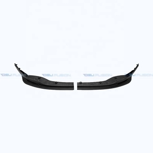 Para Mini Cooper S R56 R55 R57 R58 R59 LCI 2011-2015, Alerón Delantero de Fibra de Vidrio Estilo 3D, 2 Piezas - Product Image 2