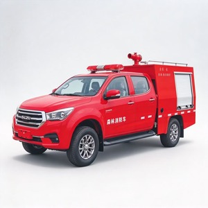 Camioneta Isuzu 4x4 de Doble Cabina de 0.97t para Incendios Forestales con Bomba de Alta Presión y Monitor (Oferta) - Product Image 1