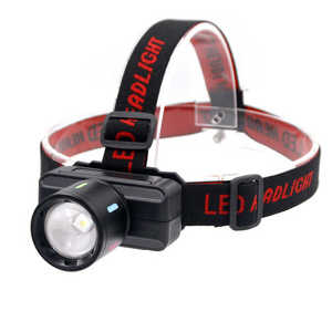 <span class=keywords><strong>Lampe</strong></span> <span class=keywords><strong>frontale</strong></span> LED laser blanche en gros, haute luminosité, rechargeable USB-C, étanche, avec zoom et capteur - Product Image 1