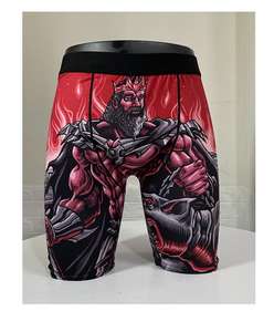 L & J ODM Cuecas personnalisés sous-vêtements de luxe pour hommes Boxer Shorts Sexy hommes grande taille solide bref sous-vêtements boxeurs - Product Image 4