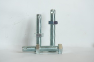 M6 M8 M10 M12 M14 M16 <span class=keywords><strong>M20</strong></span> Hex Bu lông đầu đai ốc máy giặt kẽm kết thúc lớp thép carbon 4.8 & 6.8 din6914 độ dài khác nhau 10mm 50mm - Product Image 4