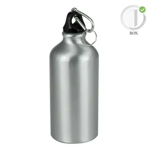Botella de agua de aluminio de 500 ml, merchandising personalizado - Product Image 3