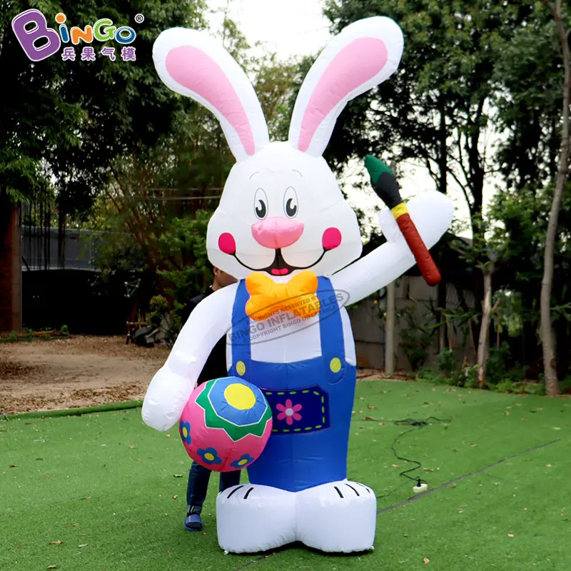 Inflatable outdoor toys free shipping 3mH inflatable cartoon rabbit for 10ft event decoration