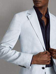 Nuovo Design all'ingrosso abbigliamento formale moda pantaloni Custom in Stock abbigliamento per <span class=keywords><strong>uomo</strong></span> 2 pezzi set abito da sposa Slim Fit abito da <span class=keywords><strong>uomo</strong></span> - Product Image 3