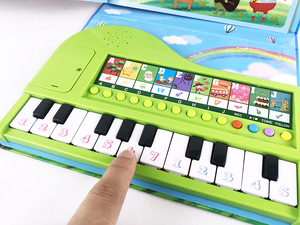 Grenz überschreiten des 20-Tasten-Cartoon-E-Piano mit Klaviermusik, die das Geschenk des Klaviermusik instruments spielt - Product Image 2