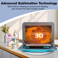 Four à sublimation 3D de 20 L pour transfert thermique sur tasses et gobelets – Vente en gros usine