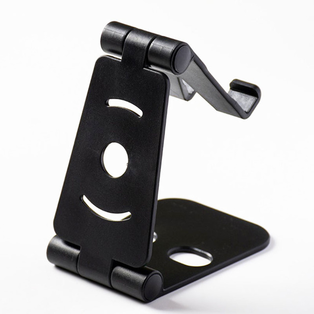 Desk Cell Phone Stand Holder Foldable Desktop Universal Desk Stand for All Mobile Smart Phone Tablet