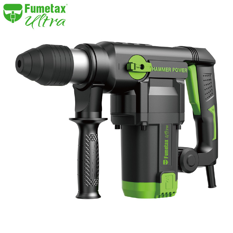 Fumetax High-performance DC Motor Electric Hammer Drill 6J Impact Energy Max Drilling Diameter 11/4 (28mm) Electric Tools Set · image 2