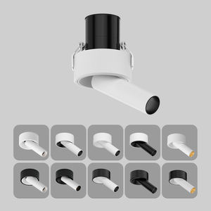XRZLux 현대 실내 조정 가능한 매입 형 LED 천장 스포트라이트 알루미늄 벽 와셔 눈부심 방지 신축성 CRI 97 25 빔 - Product Image 5