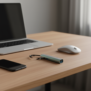 KOUVOLSEN ไลท์ 3.0 ฮับสำหรับไอโฟนและไอแพด 4 พอร์ต USB3.0 การขยายความเร็วสูง - Product Image 3