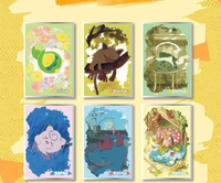YQ Wholesale Collection de Planches d'Art Pokémon, Cartes Acryliques, Boîtes Mystères, Fan Art, Boîte de Boosters de Cartes à Collectionner, Jeu de Société