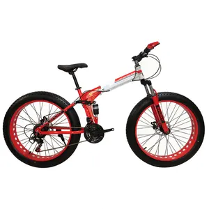 2024 Fabriek Leveren 26 Inch Dubbele Schijfrem Andere Opvouwbare Mountainbike Fiets Opvouwbare Oem Fiets Mtb Versnelling Fiets Berg