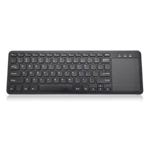 Factory Wholesale OEM/ODM 2.4G Wireless Keyboard with Trackpad for Laptop/Desktop Computers keyboard with touchpad