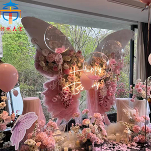 Decoración <span class=keywords><strong>de</strong></span> <span class=keywords><strong>mariposas</strong></span> con flores artificiales - Product Image 2
