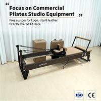 Usine chinoise proposant des accessoires de Pilates complets pour usage commercial, machine de Pilates Reformer en contreplaqué