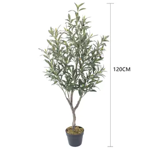 Nearly Natural Artificial Olive Fruits Tree Planta Artificial Garden Decor Supplier Faux Olive Tree Factory