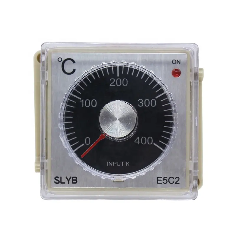 מכירה לוהטת AC220V חממת טמפרטורה E5C2 K קלט ממסר פלט 0-400