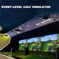 Moniteur de lancement de Golf d'intérieur simulateur de Golf moniteur de lancement de Golf