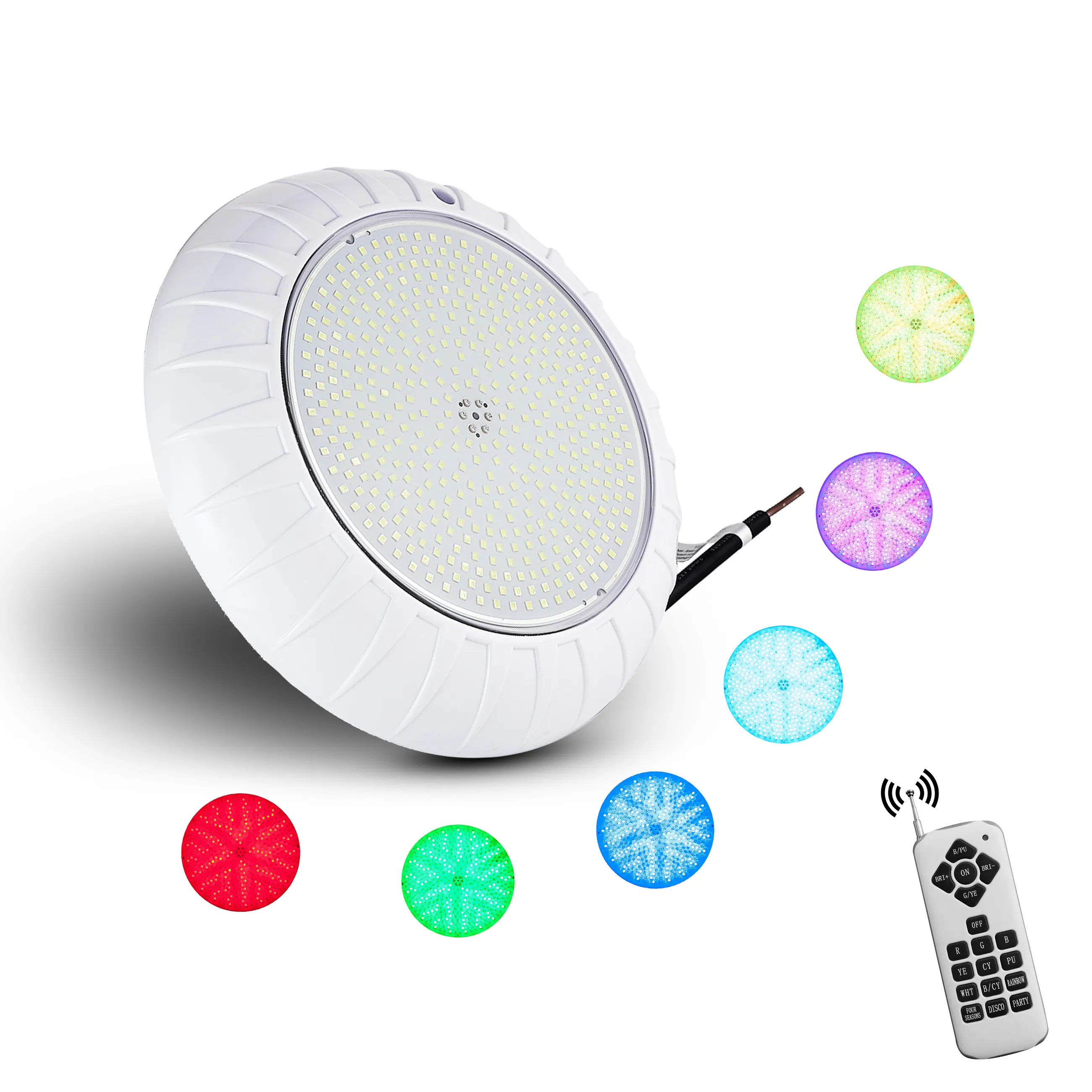 Refined Led Flat Swimming Pool Light IP68 Led Under Water Lamp
