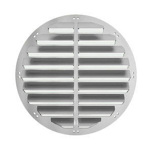 Cache déflecteur d'air en acier inoxydable 43-50cm coupe-vent pour unité extérieure de climatiseur split - Product Image 2