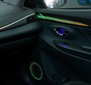 SJC 64 couleurs, éclairage d'ambiance pour voiture ciel étoilé, pour <span class=keywords><strong>Toyota</strong></span> 2014-2022 Vios/<span class=keywords><strong>Yaris</strong></span> L/Vari, systèmes d'éclairage automobile pour l'amélioration de l'intérieur de la voiture - Product Image 3