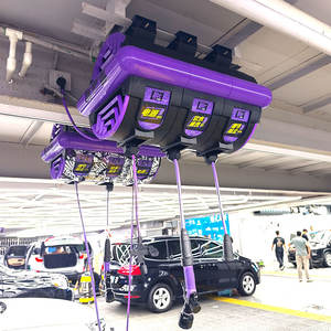 Enrouleur de <span class=keywords><strong>tuyau</strong></span> rétractable 3 en 1 (eau/électricité/air) 10 m avec pistolet de nettoyage <span class=keywords><strong>pour</strong></span> lavage de voiture, garage, atelier - Product Image 5