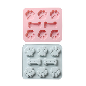 แม่พิมพ์ซิลิโคนสำหรับทำพุดดิ้งกระดูกอุ้งเท้าแมว6ช่องแม่พิมพ์ซิลิโคนสำหรับทำขนมคริสมาสต์ - Product Image 5