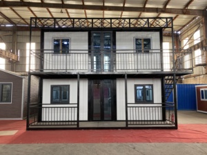 Casa Contenedor de Expansión de Doble Ala Integrada de 20 y 40 pies, con Solárium Creativo, para Resorts Turísticos y Calles Comerciales - Product Image 3