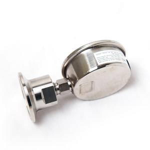 مقياس ثلاثي المشبك بسعر منخفض مقياس ضغط صحي 0-6 بار مقياس الفولاذ المقاوم للصدأ - Product Image 5