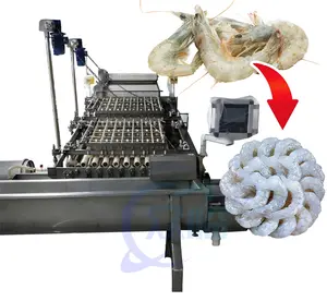 Efficiency Fresh Shrimp Peeling Shell Removing Processing Machine,Small Sized Shrimp Peelers
