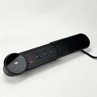 Prise de bureau encastrée avec chargeur sans fil 15W, couvercle coulissant, multiprise dissimulée, chargeur rapide USB PD pour bureau