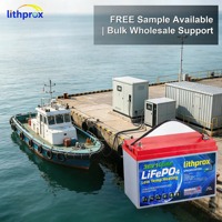 Batterie LiFePO4 rechargeable 36V 100AH Grade A 6000+ cycles profonds Marine Bluetooth Smart BMS M8 Terminal CE RoHS IP67 OEM ODM