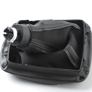 FUXIN Cubierta Antipolvo para Palanca de Cambios Skoda Octavia, 5 y 6 Velocidades, Material ABS Plateado, Repuesto - Product Image 4