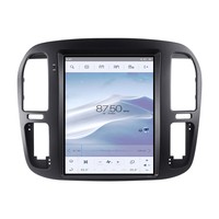 Écran vertical de voiture Tesla Android 13 12,1 pouces RoadNavi pour Toyota Land Cruiser LC100 1992-2002, radio GPS