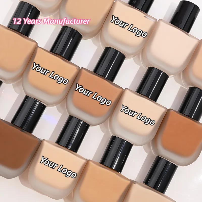 Großhandel Makeup Foundation Hochwertige Perfektion ierung Abdeckung Langlebige Foundation für schwarze Frauen und junge Mädchen