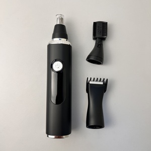 Recortadora Corporal Inalámbrica 4 en 1, Resistente al Agua <span class=keywords><strong>y</strong></span> Recargable, para Cejas, <span class=keywords><strong>Nariz</strong></span>, <span class=keywords><strong>Orejas</strong></span> <span class=keywords><strong>y</strong></span> Rostro, Afeitadora Eléctrica Doméstica para Hombre, OEM/ODM - Product Image 4