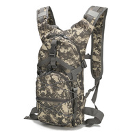 Sac à dos d'hydratation tactique personnalisé en usine, grande capacité, avec poche à eau camouflage pour la randonnée, la course et le cyclisme