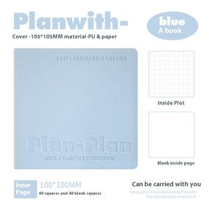 Miyue สมุดโน๊ต A5ชุดคิวบ์แบบลำลองสมุดแพลนเนอร์หนังสี่เหลี่ยมพร้อมกระดาษปกแข็งสีลูกกวาดของขวัญโรงเรียน - Product Image 6