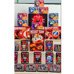 PY acrílico Jelly Bricks Poke Mon <span class=keywords><strong>caja</strong></span> <span class=keywords><strong>de</strong></span> juego <span class=keywords><strong>de</strong></span> mesa <span class=keywords><strong>caja</strong></span> ciega Popular sala <span class=keywords><strong>de</strong></span> transmisión en vivo bebé elfo colección rara proveedor Chino - Product Image 1