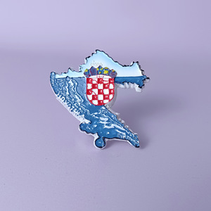 Imán de Resina 3D Creativo para Refrigerador, Souvenir Hecho a Mano de Ciudades Europeas: <span class=keywords><strong>Vaticano</strong></span>, Croacia, Rumania - Product Image 5