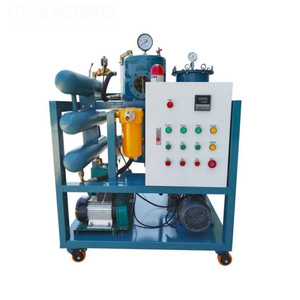 <b>Portable</b> <b>Vacuum</b> Oil Dehydration Plant Lubricating Turbine Oil Solid Impurity Removal Purifier - Product Image 1